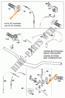 LENKER / STEUERUNG für KTM 620 SXC WP 1997