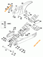 SCHWINGE für KTM 620 SUPER-COMP WP/ 19KW 1995