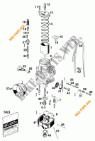 VERGASER für KTM 620 SUPER-COMP WP/ 19KW 1995