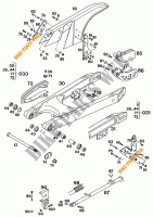SCHWINGE für KTM 620 SUPER-COMP WP/ 19KW 1994