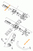 WASSERPUMPE für KTM 620 SUPER-COMP WP/ 19KW 1994