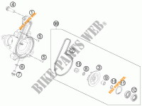 WASSERPUMPE für KTM RC 390 WHITE ABS 2017