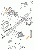 HINTERRADFELGE für KTM 620 E-XC 20KW/20LT 1994
