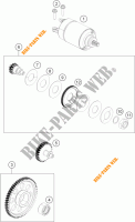ANLASSER für KTM RC 390 WHITE ABS 2016