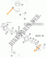 KURBELWELLE / KOLBEN für KTM 690 RALLY FACTORY REPLICA 2010