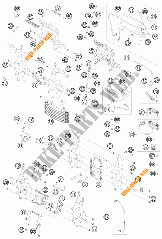 ZÜNDSCHLOSS für KTM 690 RALLY FACTORY REPLICA 2010