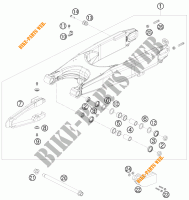 SCHWINGE für KTM 690 RALLY FACTORY REPLICA 2007
