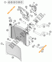 KÜHLSYSTEM für KTM 450 RALLY FACTORY REPLICA 2014