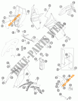 PLASTIK für KTM 450 RALLY FACTORY REPLICA 2014