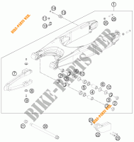 SCHWINGE für KTM 450 RALLY FACTORY REPLICA 2014