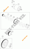 ANLASSER für KTM RC 390 WHITE ABS 2016