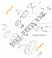 ANLASSER für KTM 540 SXS RACING 2005
