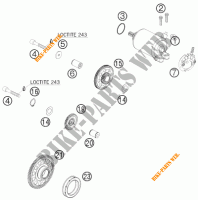 ANLASSER für KTM 530 EXC 2011