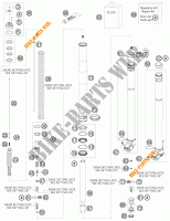 GABEL (TEILE) für KTM 300 EXC FACTORY EDITION 2015