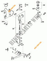 BREMSPUMPE HINTEN für KTM 300 EXC MARZOCCHI/OHLINS 13LT 1997