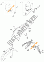 PLASTIK für KTM 250 EXC-F 2012