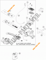 BREMSPUMPE VORNE für KTM 125 EXC 2014