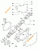 DECKEL KUPPLUNG für KTM 125 EXC 2001