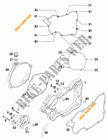 DECKEL KUPPLUNG für KTM 125 EXC 2000