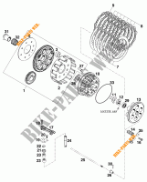KUPPLUNG für KTM 400 SXC 1998