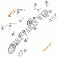ANLASSER für KTM 450 EXC 2011