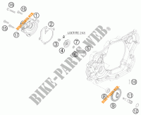 WASSERPUMPE für KTM 400 EXC 2011