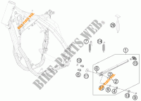 STÄNDER für KTM 350 EXC-F SIX DAYS 2012