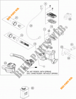 BREMSPUMPE VORNE für KTM 350 EXC-F 2015