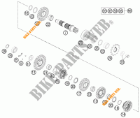 GETRIEBE VORGELEGEWELLE für KTM 350 EXC-F 2015