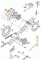 HINTERRADFELGE für KTM 350 E-XC 4T 1994