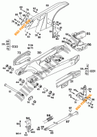 SCHWINGE für KTM 350 E-XC 4T 1994
