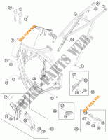 RAHMEN für KTM 125 SX 2012