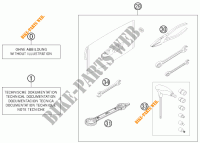 BORDWERKZEUG / HANDBUCH / OPTIONEN für KTM 450 SX-F FACTORY REPLICA 2012