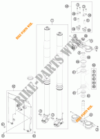 GABEL / GABELBRÜCKE für KTM 450 SX-F FACTORY REPLICA 2012