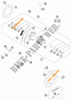 HINTERRADFELGE für KTM 450 SX-F FACTORY REPLICA 2012
