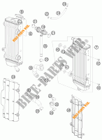 KÜHLSYSTEM für KTM 450 SX-F FACTORY REPLICA 2012