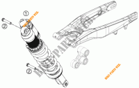STOßDÄMPFER für KTM 450 SX-F FACTORY REPLICA 2012