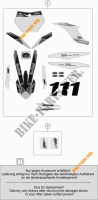 AUFKLEBER für KTM 450 SX-F FACTORY EDITION 2018