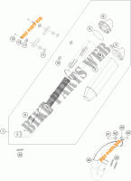 AUSPUFF für KTM 450 SX-F FACTORY EDITION 2018