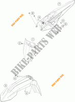 PLASTIK für KTM 450 SX-F FACTORY EDITION 2018