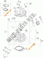 ZYLINDERKOPF für KTM 450 SX-F FACTORY EDITION 2018