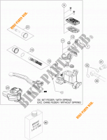 BREMSPUMPE VORNE für KTM 350 SX-F 2016