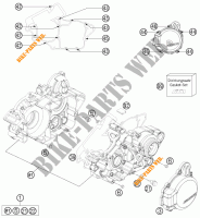MOTORGEHÄUSE für KTM 150 SX 2015