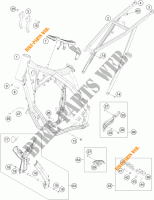 RAHMEN für KTM 150 SX 2015