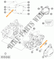 MOTORGEHÄUSE für KTM 150 SX 2015