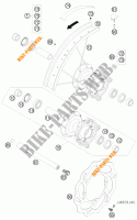 VORDERRADFELGE für KTM 105 SX 2010