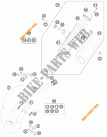 AUSPUFF für KTM 85 SX 19/16 2012