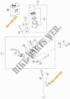 BREMSPUMPE VORNE für KTM 1290 SUPER DUKE R ORANGE ABS 2016
