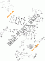 LUFTFILTER für KTM 1290 SUPER DUKE R ORANGE ABS 2016