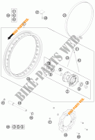 VORDERRADFELGE für KTM 65 SX 2012
